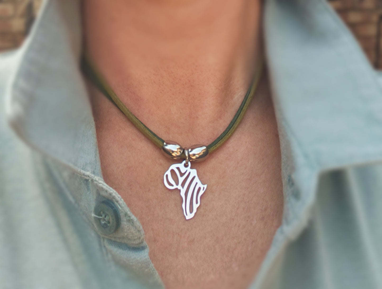 IZZY - Stainless Steel Necklace with Bracelet - (BULK - 12 sets)