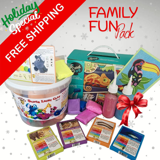 Christmas packages with Free delivery in South Africa.  Fun family holiday activities.