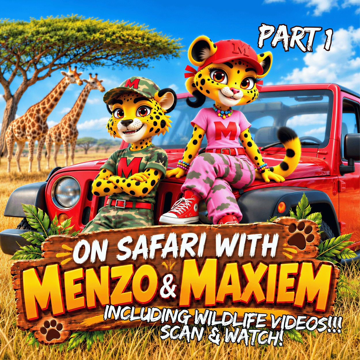 On Safari With Menzo & Maxiem - Part 1
