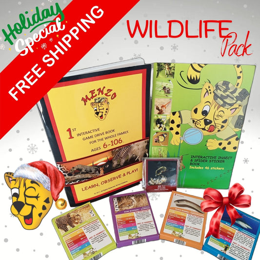 Christmas gift packages Free shipping! Fun holiday activities for a Family South Arica. Family bonding time. Wildlife education.  On game drive with children.